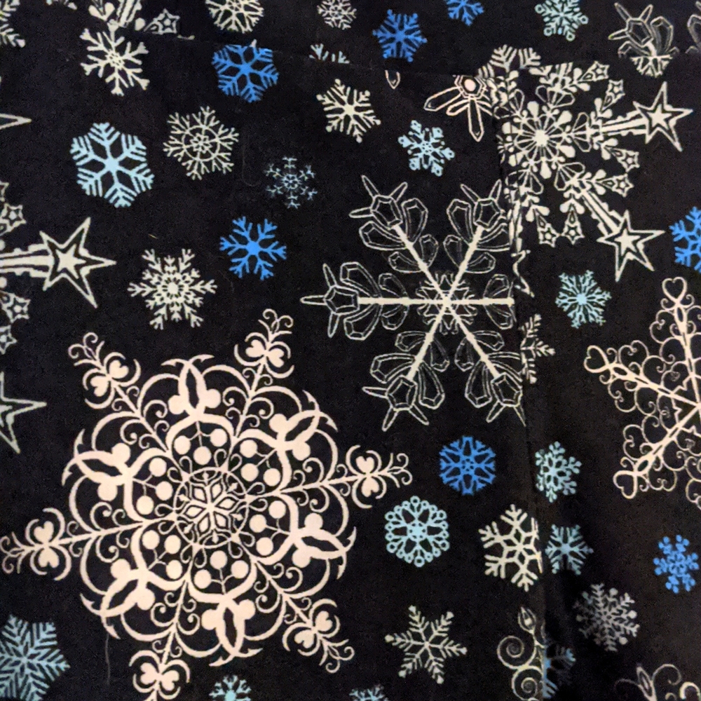LuLaRoe snowflake leggings OS